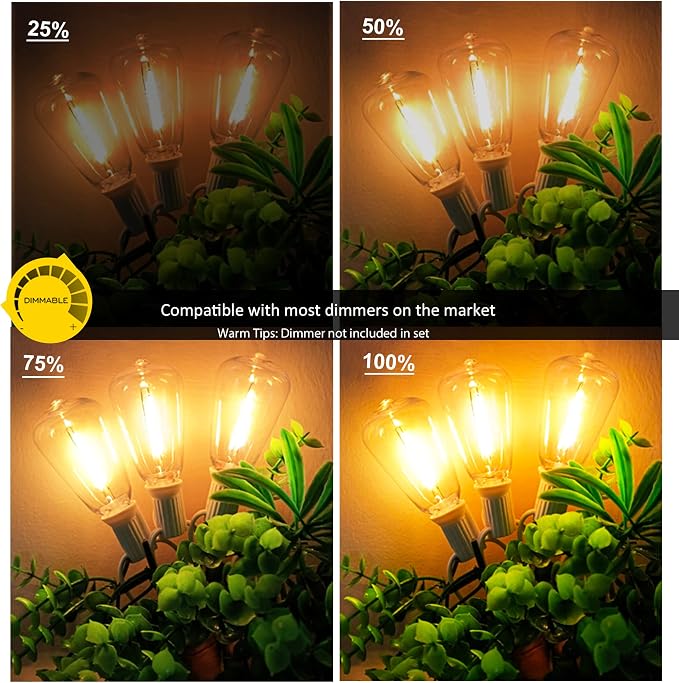 DAMAING Outdoor String Lights 200FT Waterproof, Patio String Light - Image 2
