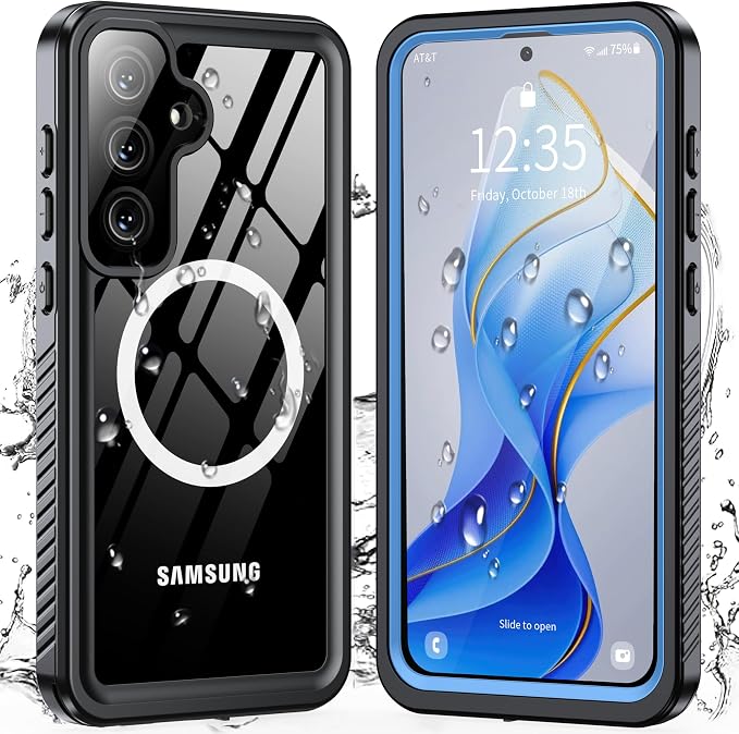 ANTSHARE Magnetic for Samsung Galaxy S25 FE Case, Waterproof by Variouscasesforyourchoice