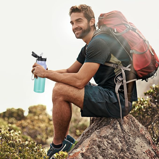 Han's Bottle Sports Water Bottle - 24 Oz - Image 7