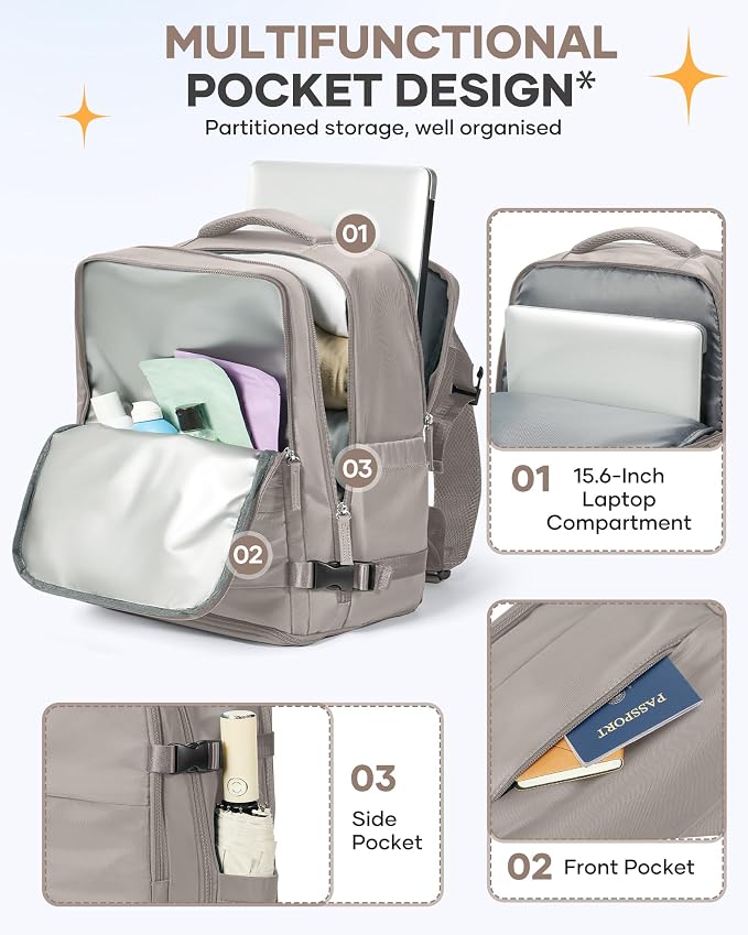 Large Travel Backpack - Image 4