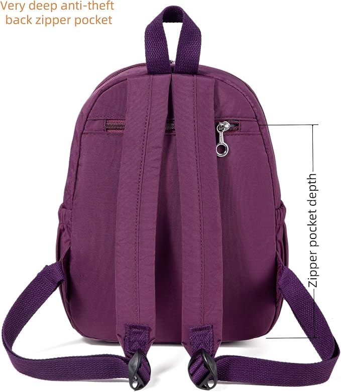 AOTIAN Mini Lightweight 11.8 Inch Backpack Durable Travel Hiking Women and - Image 4