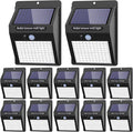 12 Pack Solar Lights Outdoor, 3 Modes/100LED Wireless IP65 Waterproof Solar by kolpop