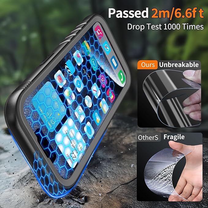 Cozycase Compatible with iPhone 14 Pro Max Waterproof Case - Image 4