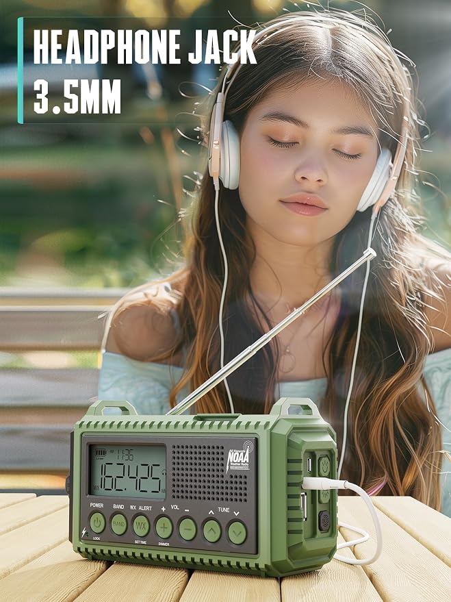 12000mAh Emergency Radio - Image 8