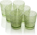 Certified International Victoria Green Set of 6 Premium Acrylic DOF Glass 16 oz by CERTIFIEDINTERNATIONAL