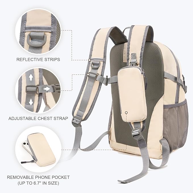 Hiking Backpack for Women Men 20l - Image 5