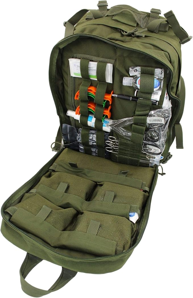 Luminary Stomp Medical Backpack Fully Stocked First Aid Trauma Kit Special - Image 2