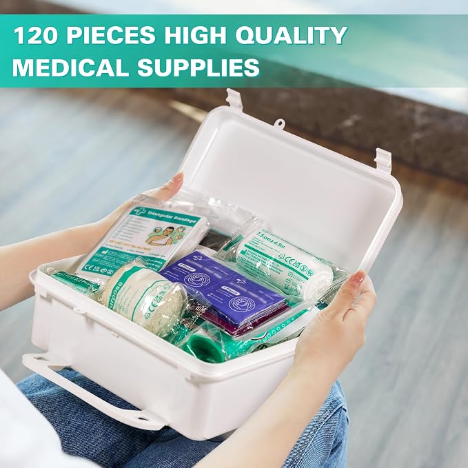 General Medi 120 Pieces Hardcase First Aid Kit - Image 4