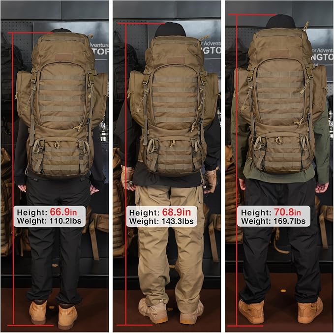 Mardingtop 60L Military Internal Frame Backpack - Image 8