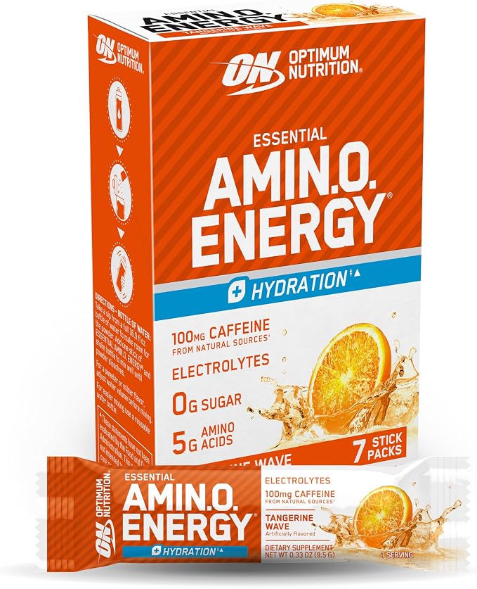 Optimum Nutrition Essential Amino Energy Plus Electrolytes Stick Packs by OPTIMUMNUTRITION