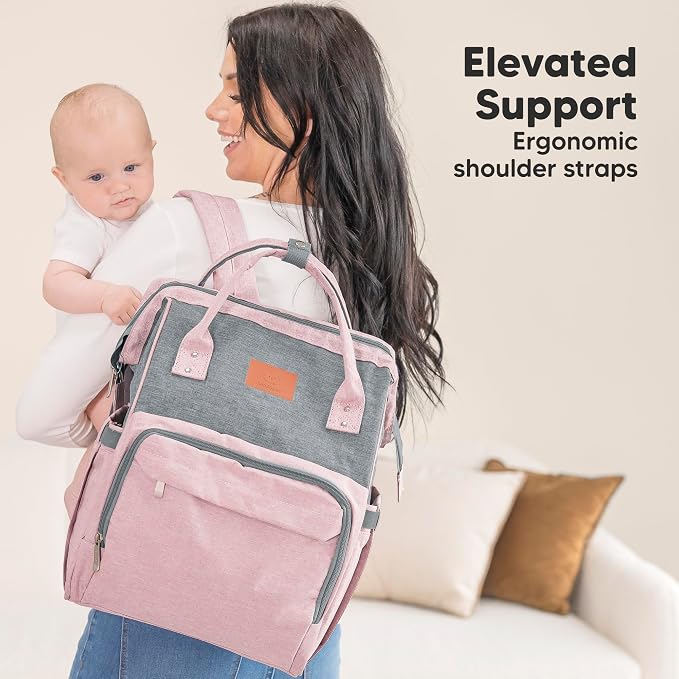 KeaBabies Baby Diaper Bag Backpack - Image 7