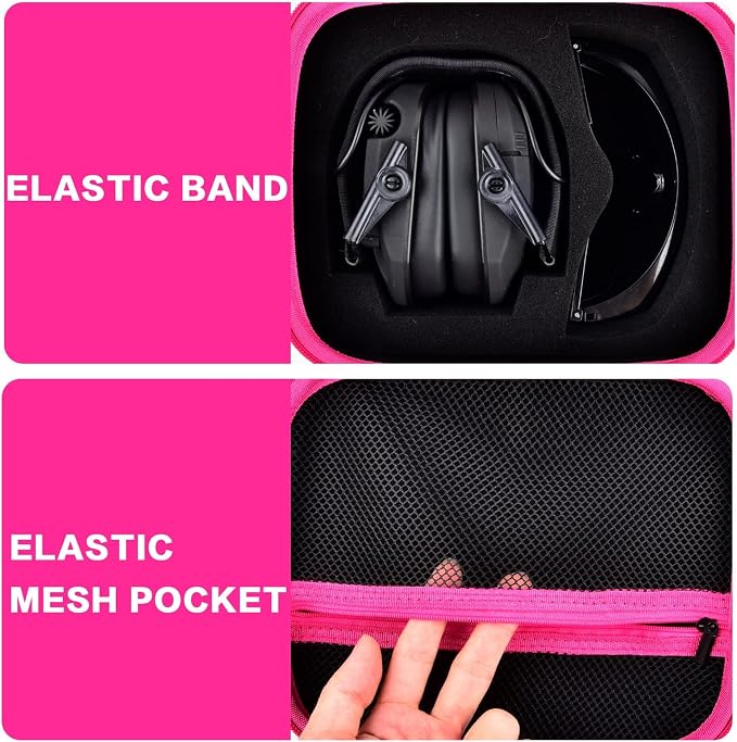 PAIYULE Case for Walker's Razor Slim Electronic Earmuffs/for Howard Leight - Image 3