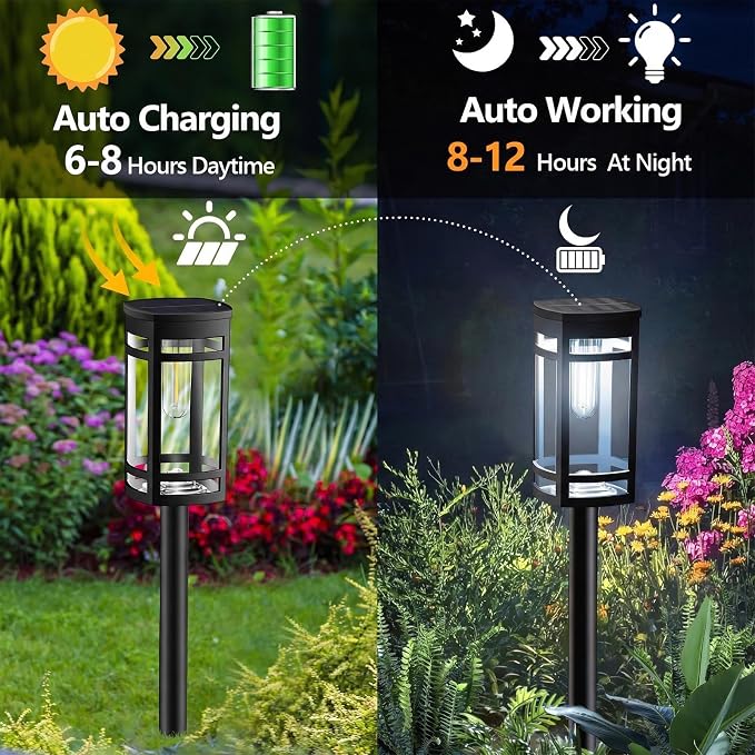 EXCMARK Solar Lights Outdoor Waterproof - Image 4