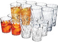 US Acrylic Optix Plastic Reusable Drinking Glasses 14oz Rocks & 20oz Water Cups by USAcrylic