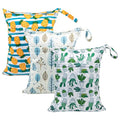 babygoal Wet Dry Bags for Baby Cloth Diapers, Washable Travel Bags, Gym Bag for by babygoal