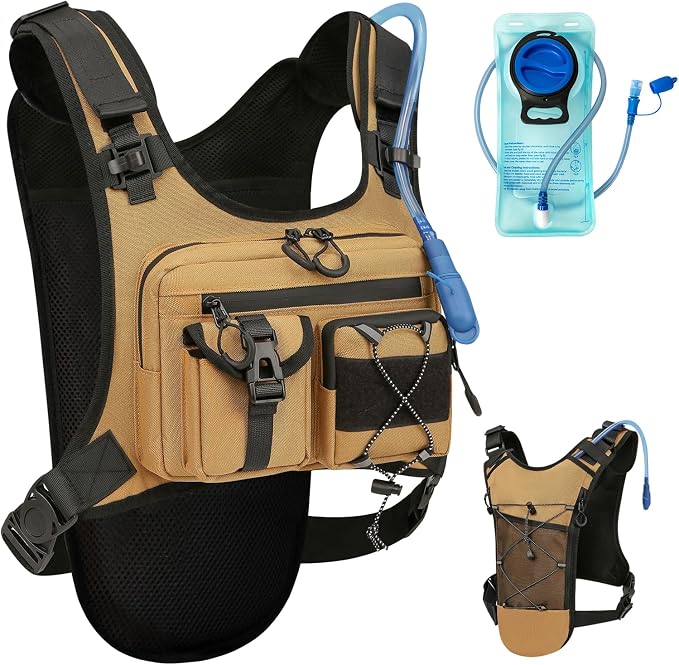 Criuage USA Original Patent Running Hydration Vest Backpack, Lightweight Chest by CriuageDirect
