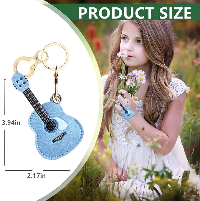 Leather Keychain Holder Case Compatible - Image 2