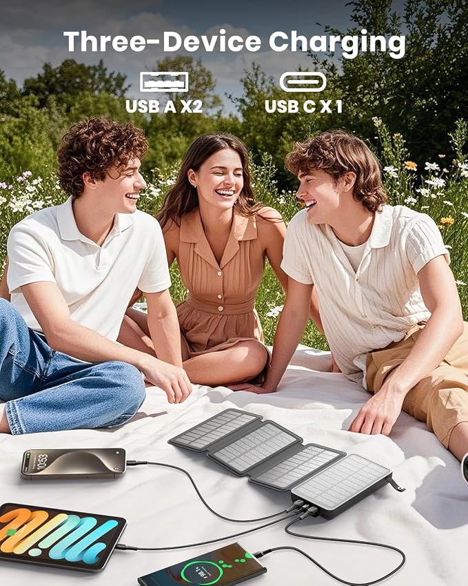 Hiluckey Solar Charger Power Bank - Image 5