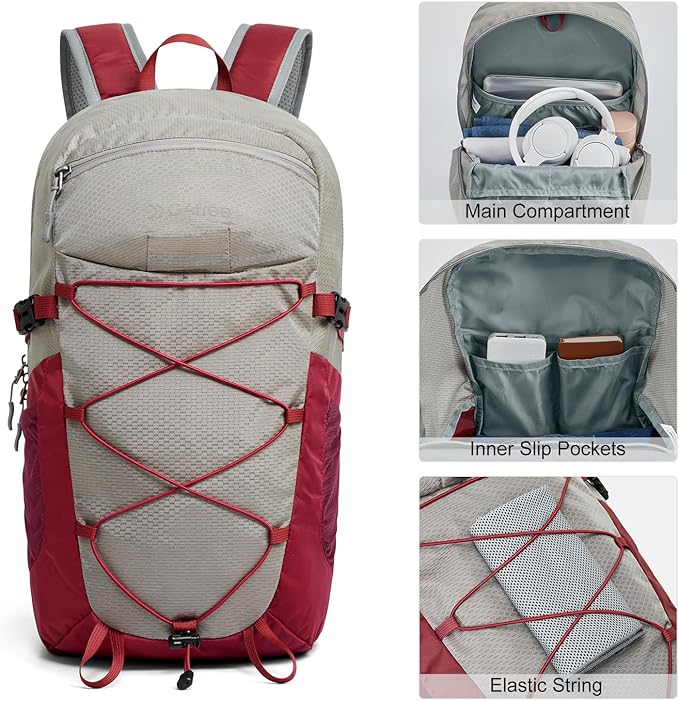 G4Free 30L Lightweight Hiking Backpack - Image 3