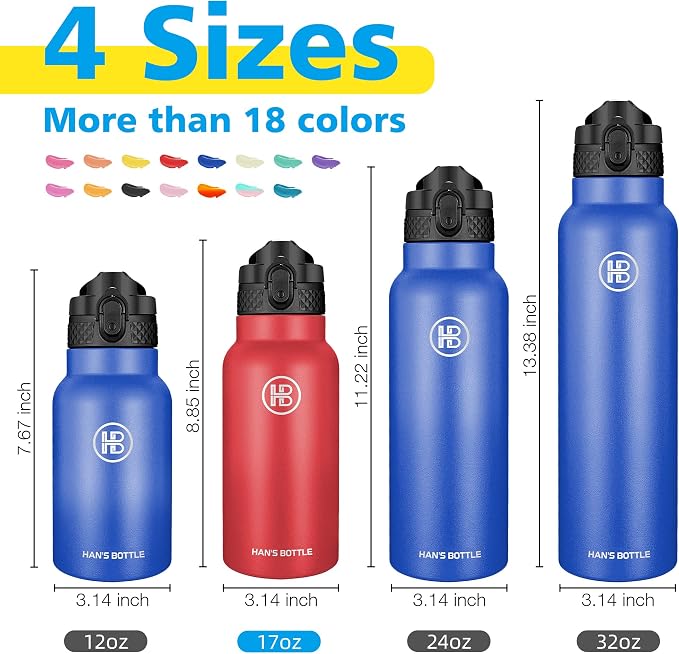 Han's Bottle Kids Water Bottle - Image 2