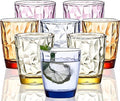10 Oz Unbreakable Tritan Drinking Glasses Shatterproof Acrylic Glasses by VEILEDGEM