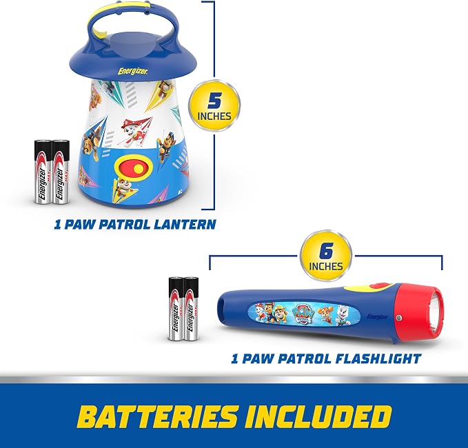 Energizer PAW Patrol Kids LED Lantern and Handheld Flashlight Combo Pack - Image 9
