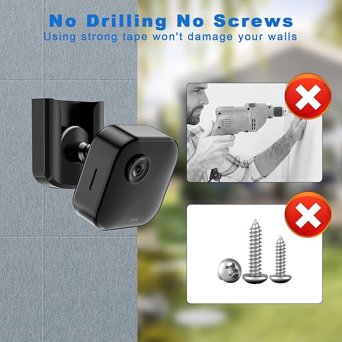 No Drill No Screw Blink Camera Mount - Image 3