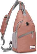 ZOMAKE Sling Bag, Small Crossbody Sling Backpack, Water Resistant Shoulder by ZOMAKE