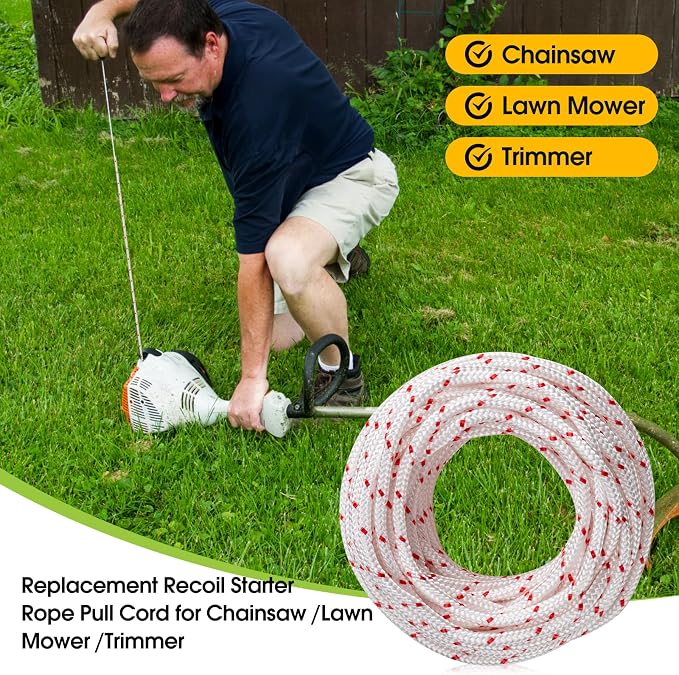 RayTour Replacement Recoil Starter Rope Pull Cord - Image 3