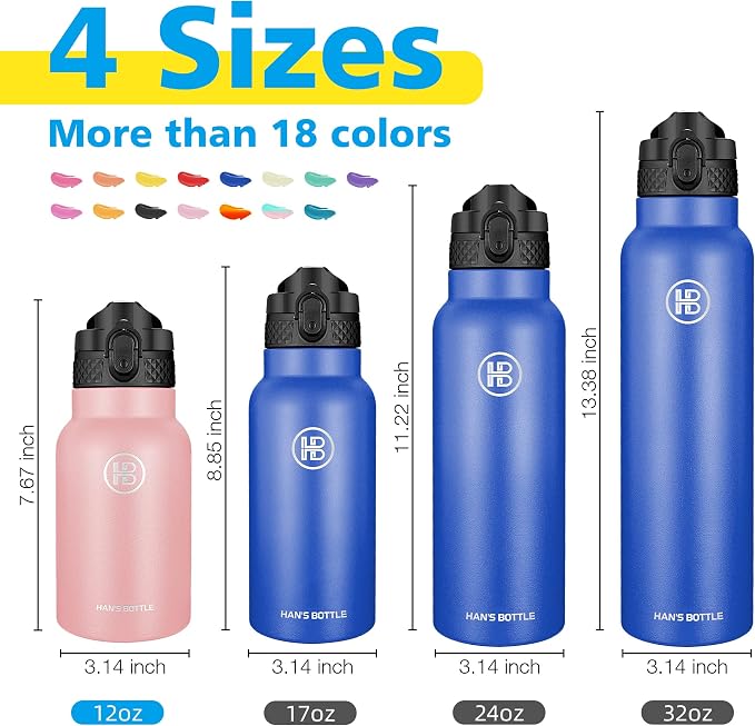 Han's Bottle Kids Water Bottle - Image 2