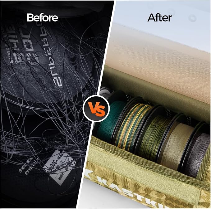 KastKing BaitSpace Line Management Bag, Fishing Line Storage Bag - Image 3
