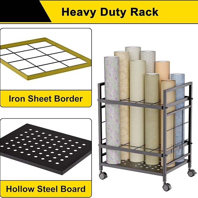 GIOTORENT Blueprint Storage Rack, Used - Image 4
