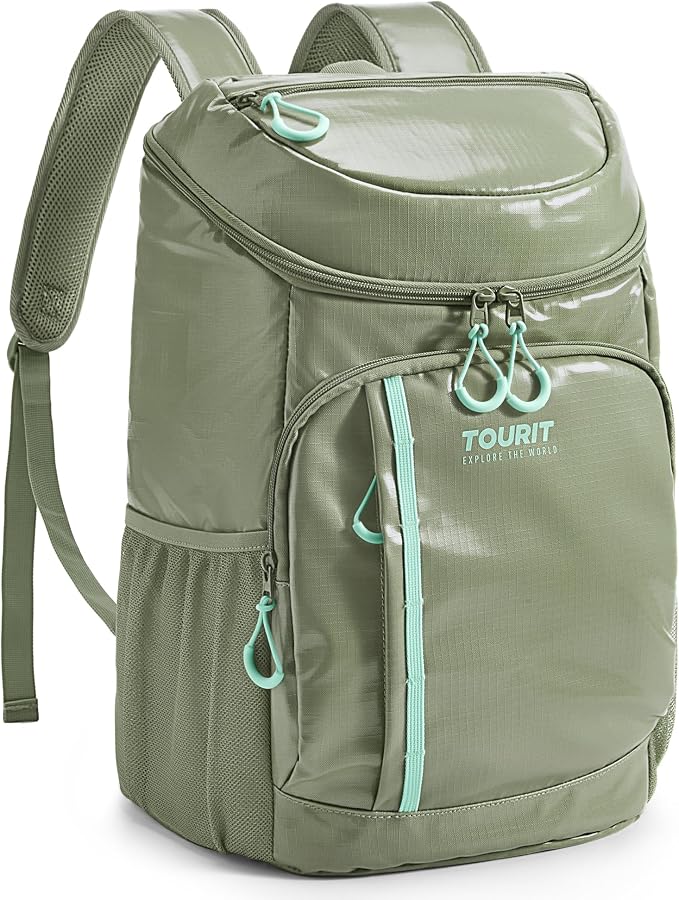 TOURIT Cooler Backpack Lightweight Insulated Backpack Cooler Leak-Proof by TOURIT