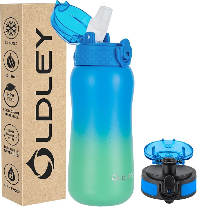 Oldley Insulated Water Bottle 12oz Water Bottles by OLDLEY