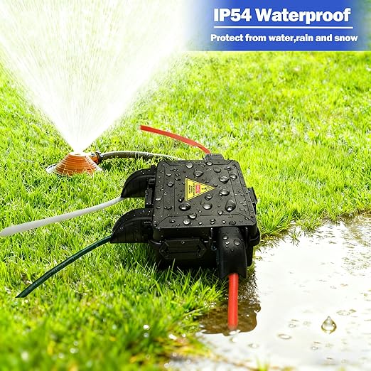 Small Outdoor Electrical Box, Waterproof Extension Cord Cover Weatherproof - Image 4