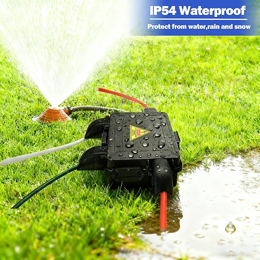 Small Outdoor Electrical Box, Waterproof Extension Cord Cover Weatherproof - Image 4