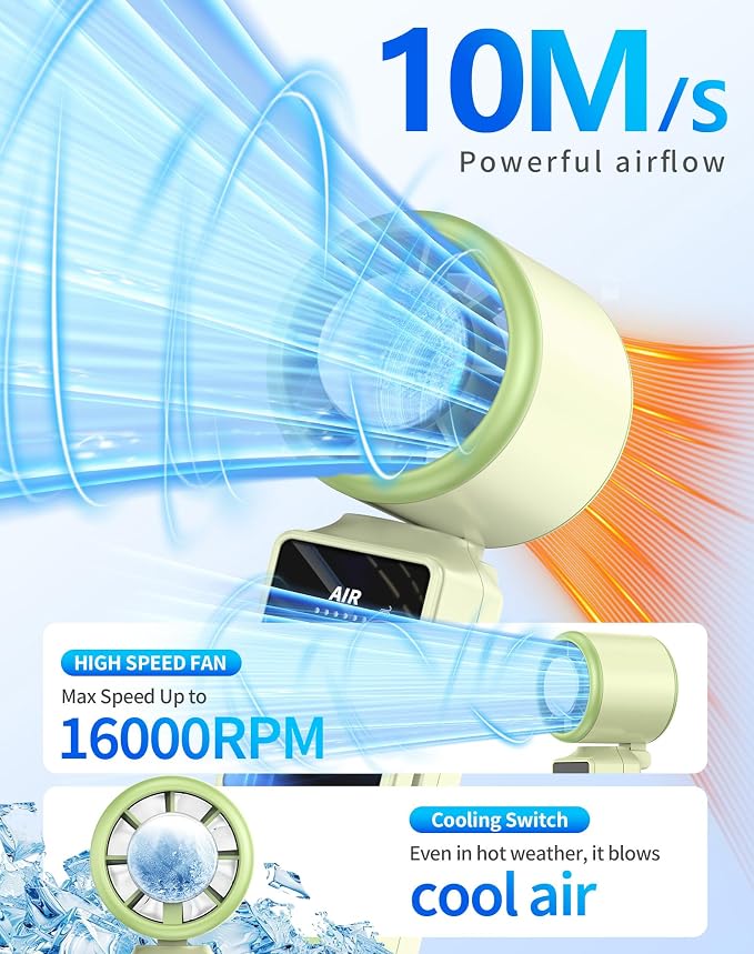 Foluu 3-in-1 Portable Cooling Fan - Image 3