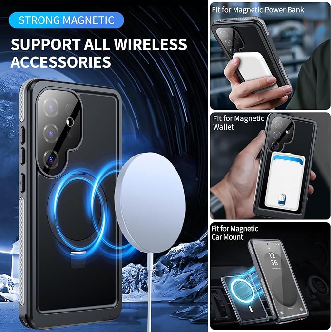 ANTSHARE IP68 Waterproof Case for Samsung Galaxy S25 Ultra - Image 5