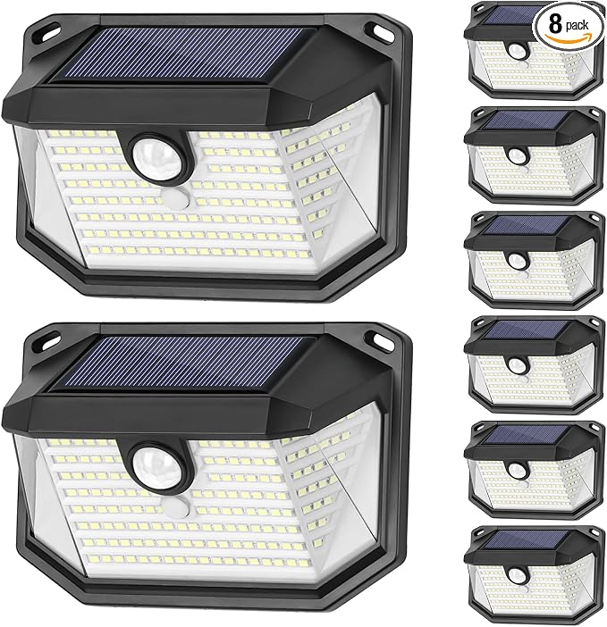 Solar Outdoor Lights, Waterproof Solar Powered Security Light by Brightever