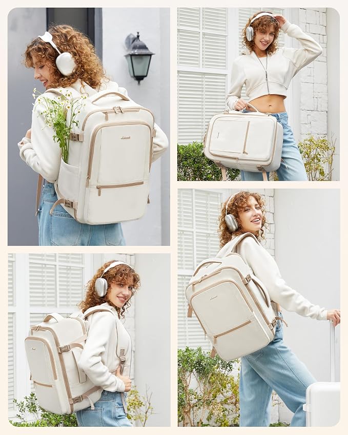 LOVEVOOK Travel Backpack for Women & Men, 40L Large Carry On Backpack Airline - Image 6