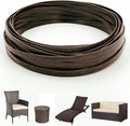 Wicker Repair Kit, Mottled Dark Brown, Polyethylene Material by Laphivieh