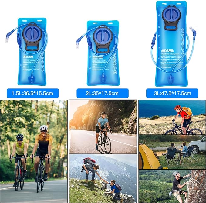 JOYHILL TPU Hydration Bladder, 1.5L 2L 3L Water Bladder - Image 5