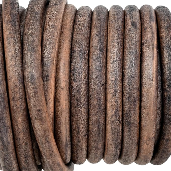GENIQUE Real/Genuine Round Leather String Cord - Image 4