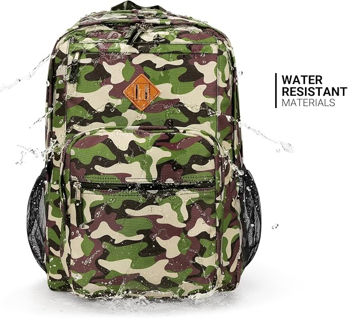 ZORFIN 26L Backpack for College, and Travel: Water Resistant Bookbag - Image 7