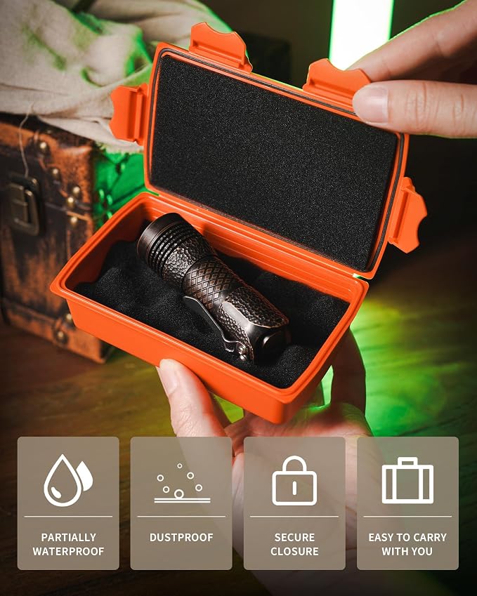 MecArmy B10 Edc Storage Box, Compact Waterproof Hard Case - Image 2