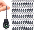 50 Pack Compass for Kids Mini Compasses Bulk Kids Toy Compass for Party by CooBigo
