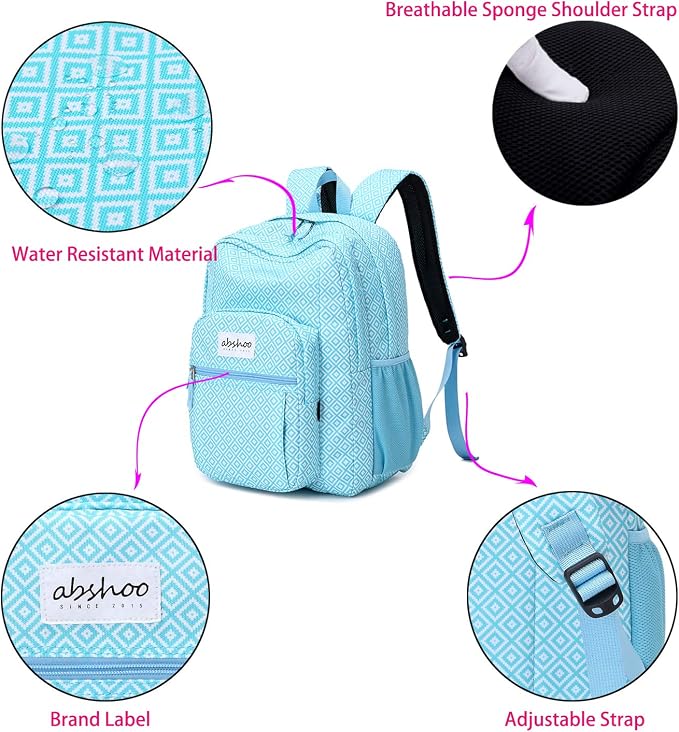 abshoo Classical Basic Travel Backpack - Image 3