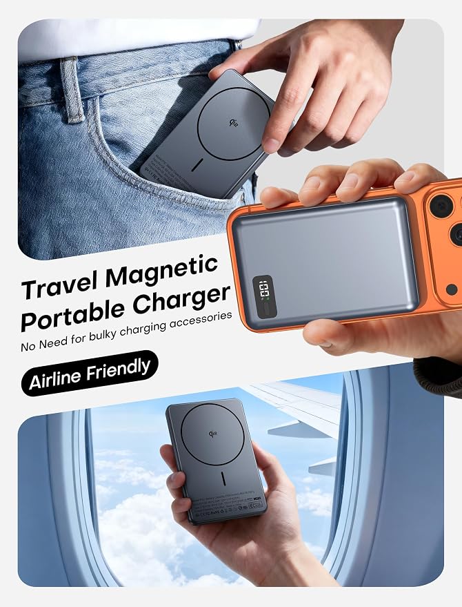 Enyneo Mag.Safe Portable Charger, 10000mAh Battery Pack - Image 7
