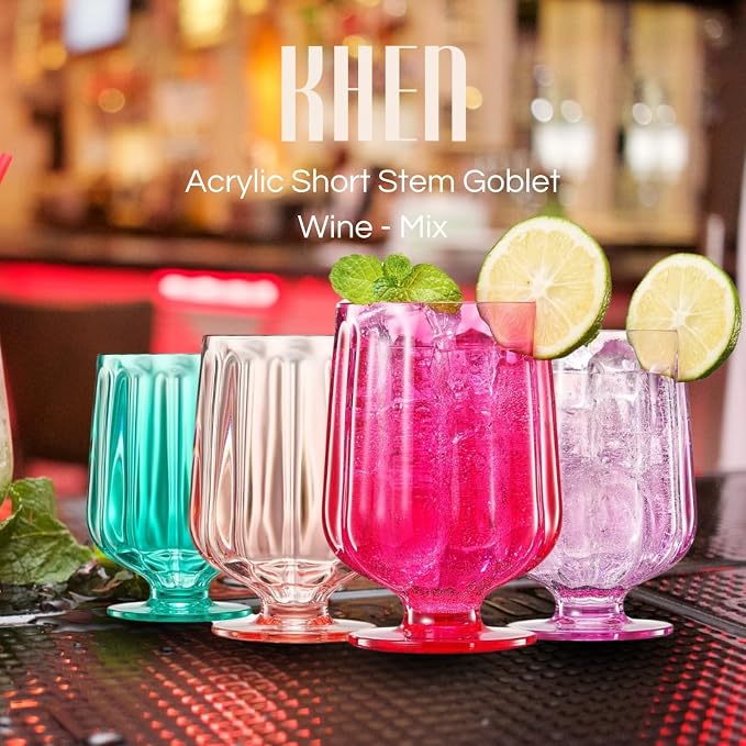15oz Unbreakable Premium Drinking Glasses Set of 4 - Image 2