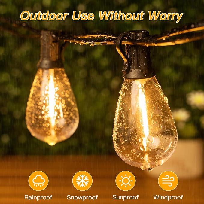 Ollny S11 50FT Outdoor String Lights - Image 4